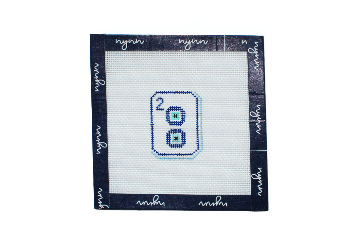 Evil Eye Mahjong Tile Charm